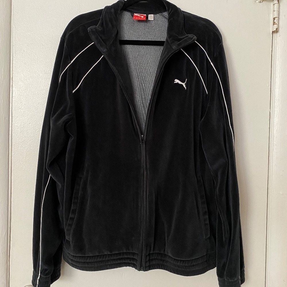 PUMA Velour Track Jacket